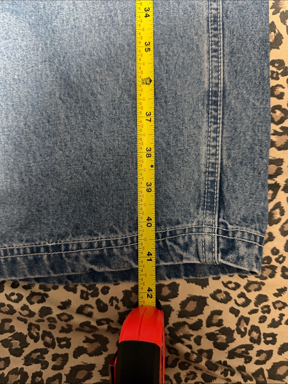 Vintage Revolt Clothing Co. Denim Cargo Overalls Size Large - Picture 8 of 11